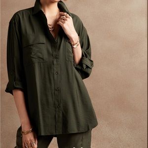 Utility Shirt- Banana Republic